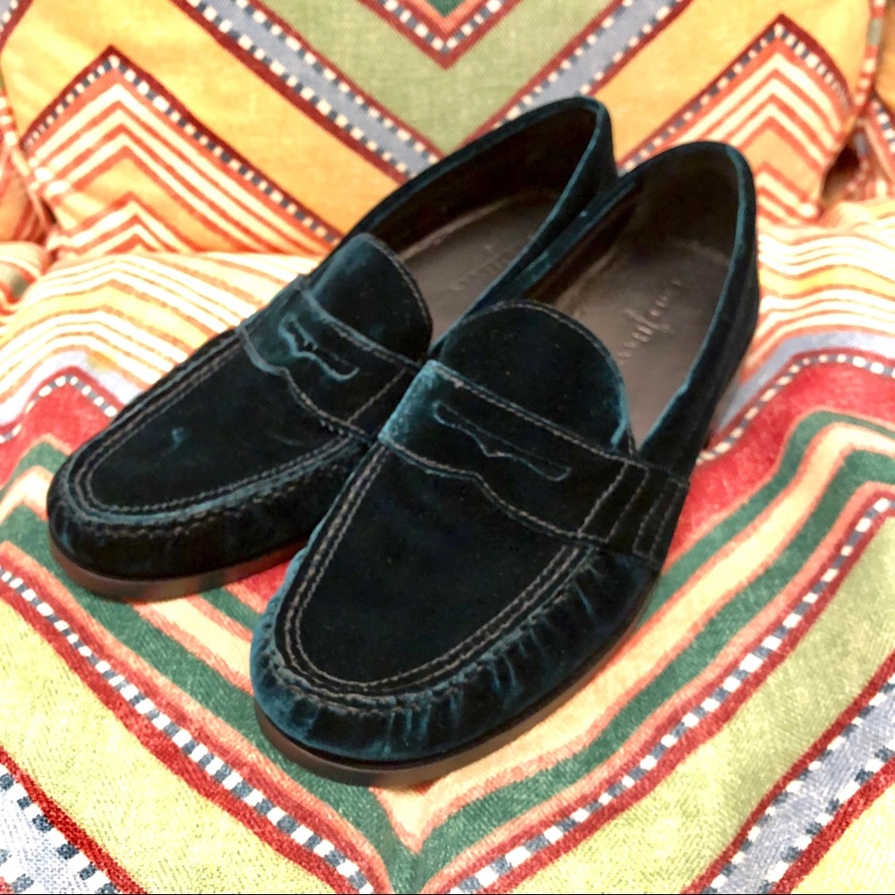 Men’s Cole Haan Velvet Loafer in Turquoise - New